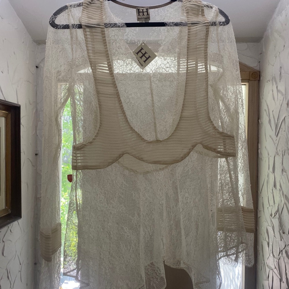 Gorgeous Haute Hippie blouse